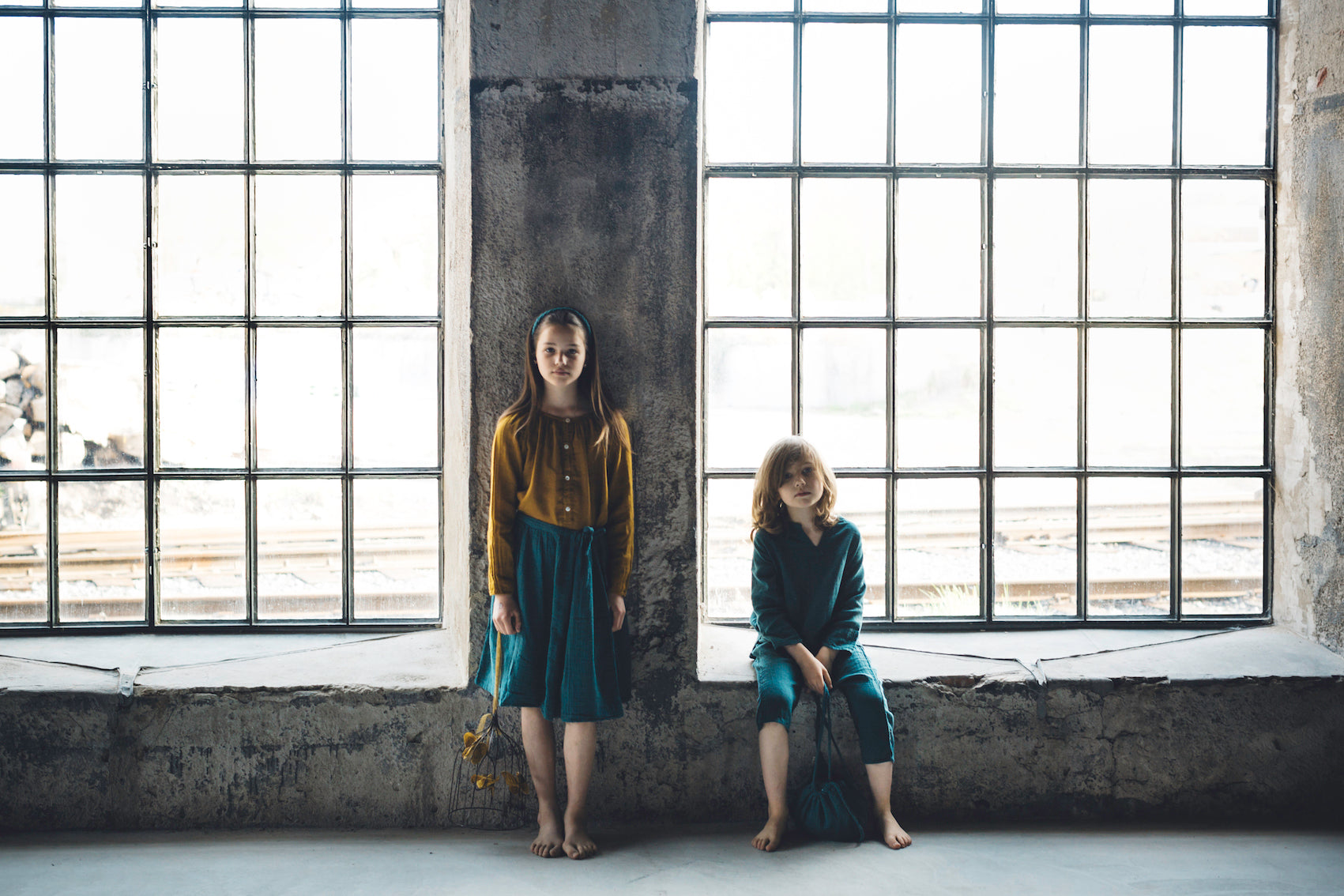 At the Train Station