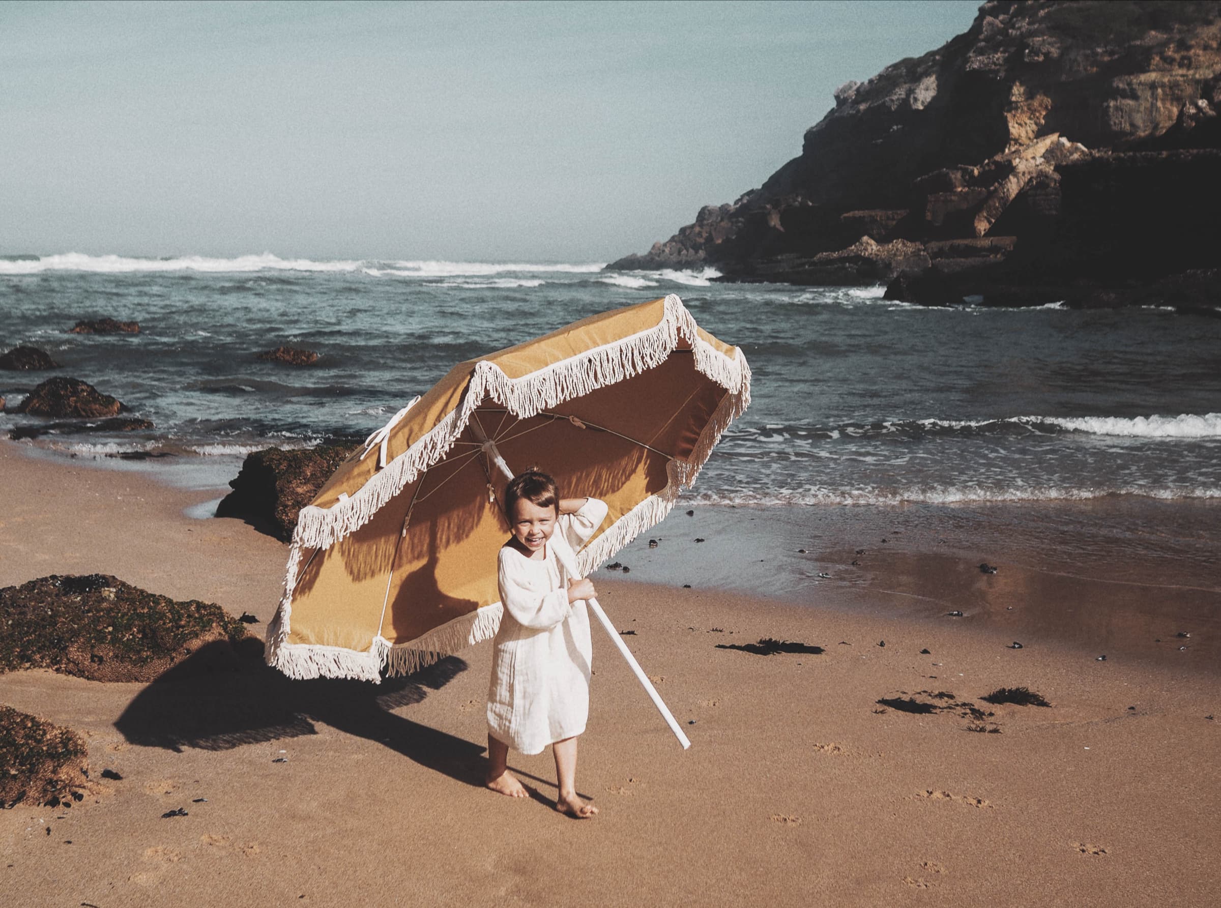 Picnic under our Beach Umbrella