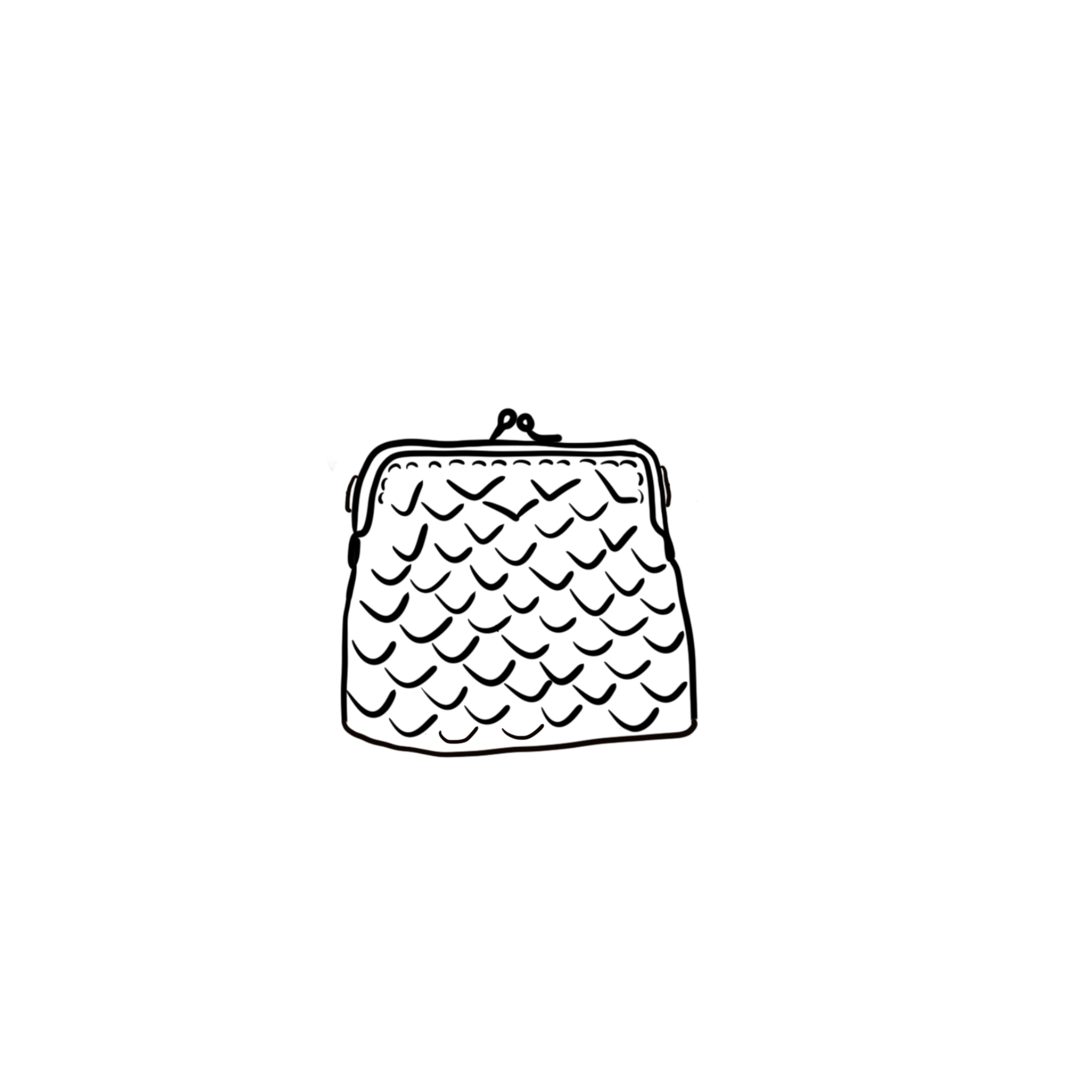 Colette Little Clutch - RY Rayon - S045 Stone Grey