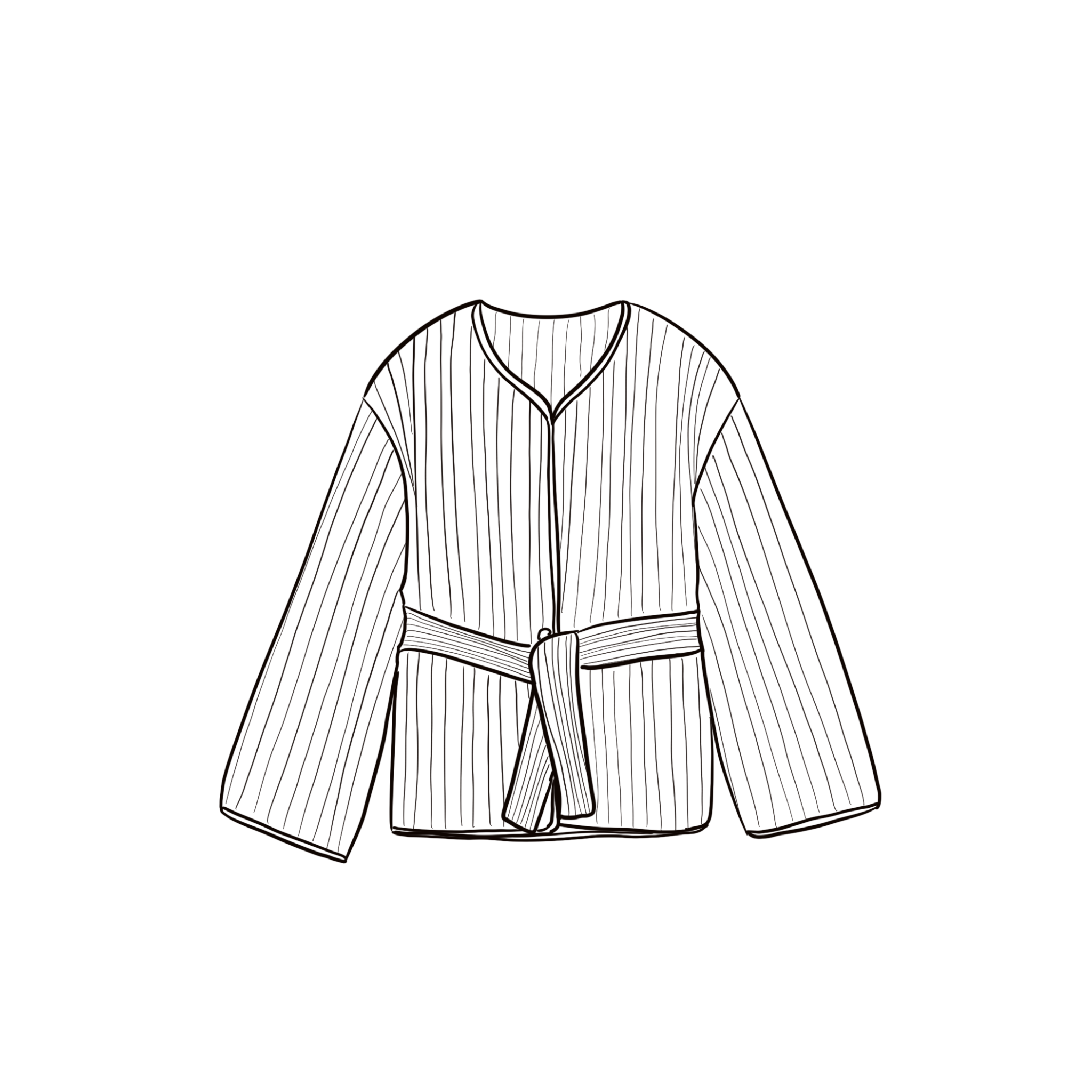 Elisa Jacket - Women  - CO Cotton Corduroy - S045 Stone Grey