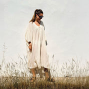 Valou Long Dress - Women - SS Simple Saloo - S100 Raw