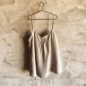 Selene Top - Women - HS Habotai Silk 40 - S018 Powder
