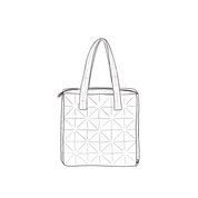 Akira Bag - OQ Origami Quilt - S050 Antique Bronze - Small