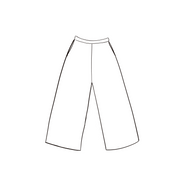 Maya Pants - Women - HS Habotai Silk 40 - S000 Natural