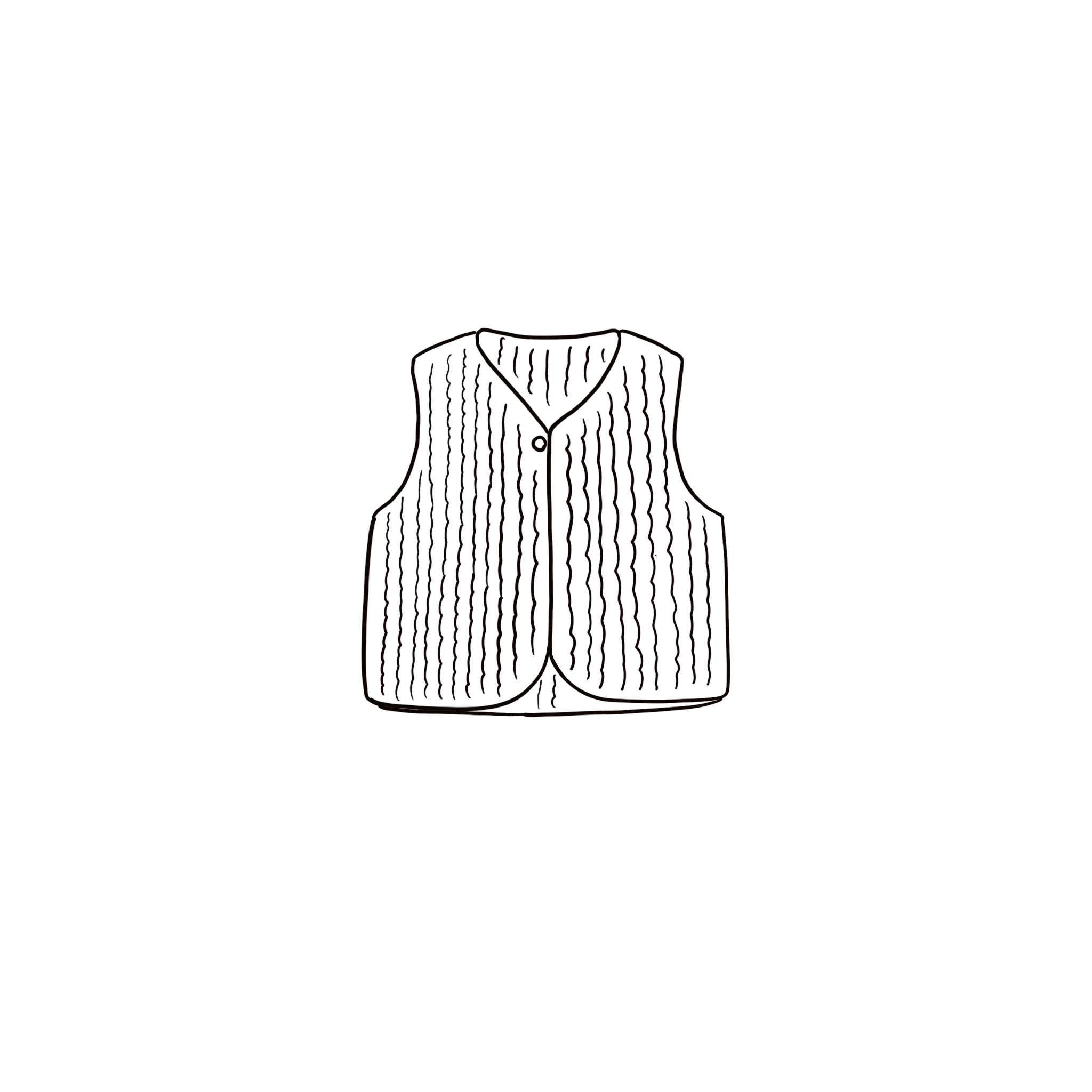 Nora Vest - Kids - SV Silk Velvet - S050 Antique Bronze