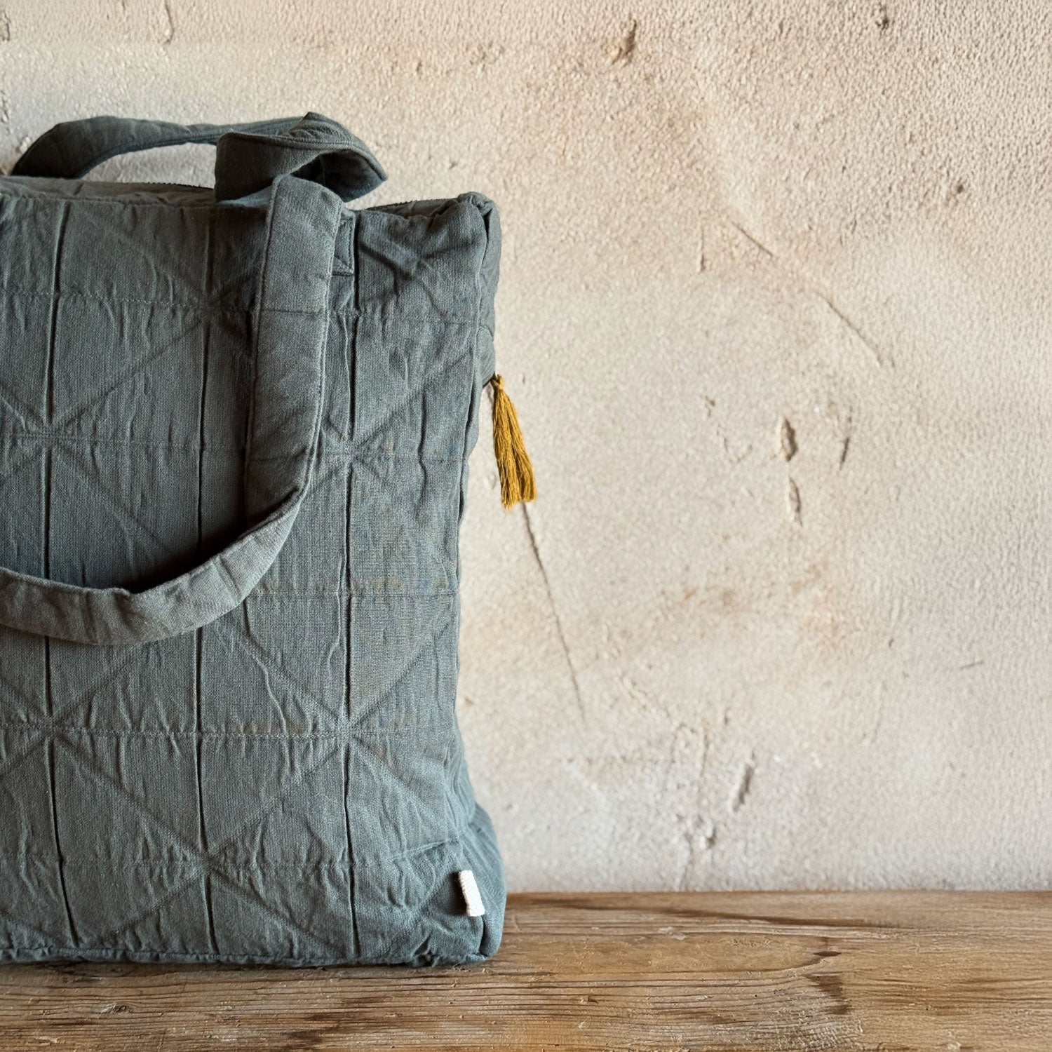Akira Bag - OQ Origami Quilt - S021 Dark Grey - Small