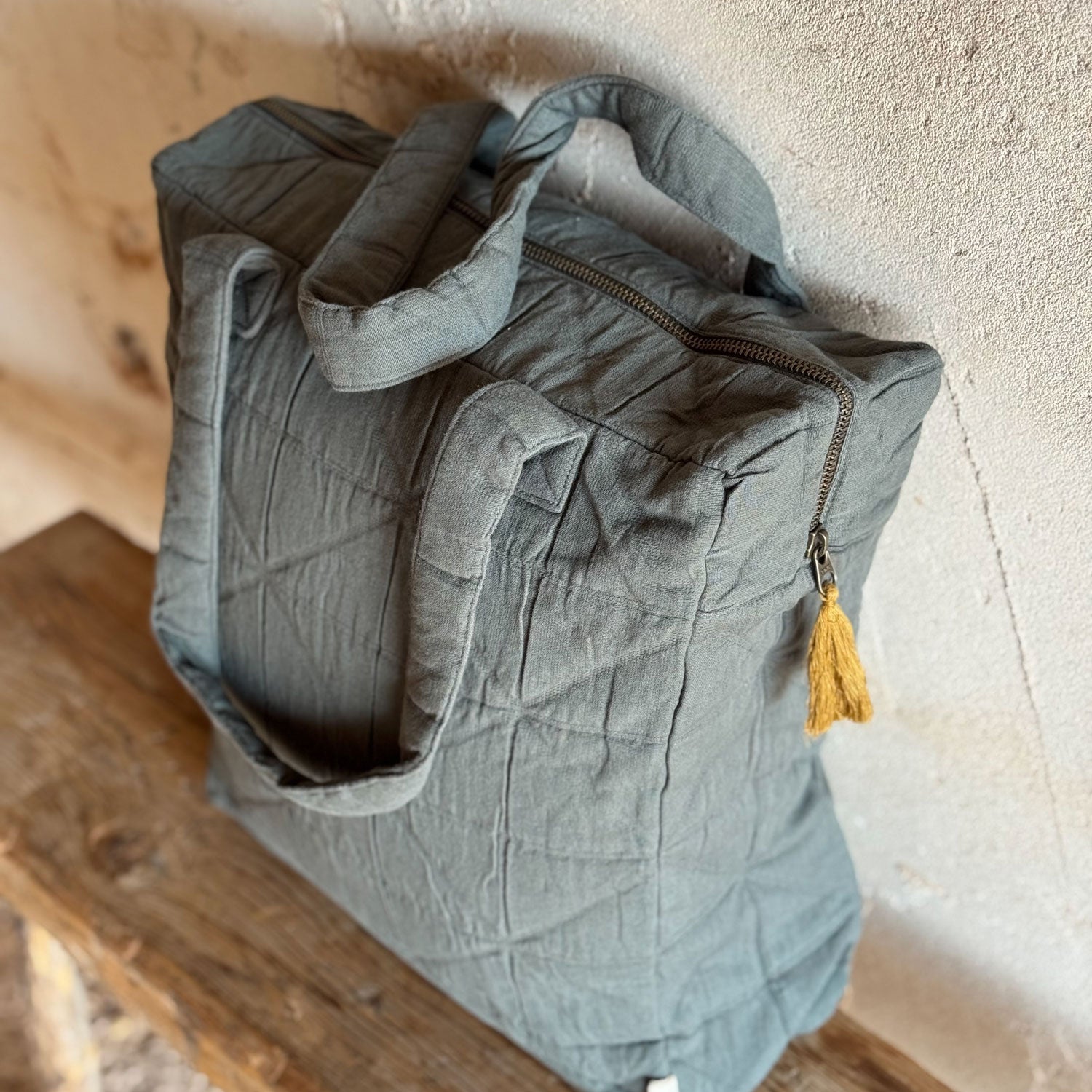 Akira Bag - OQ Origami Quilt - S021 Dark Grey - Small