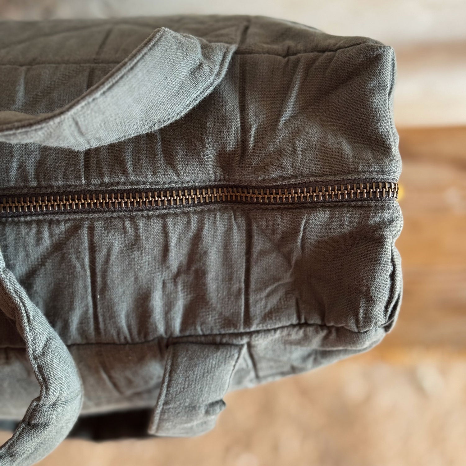 Akira Bag - OQ Origami Quilt - S021 Dark Grey - Small