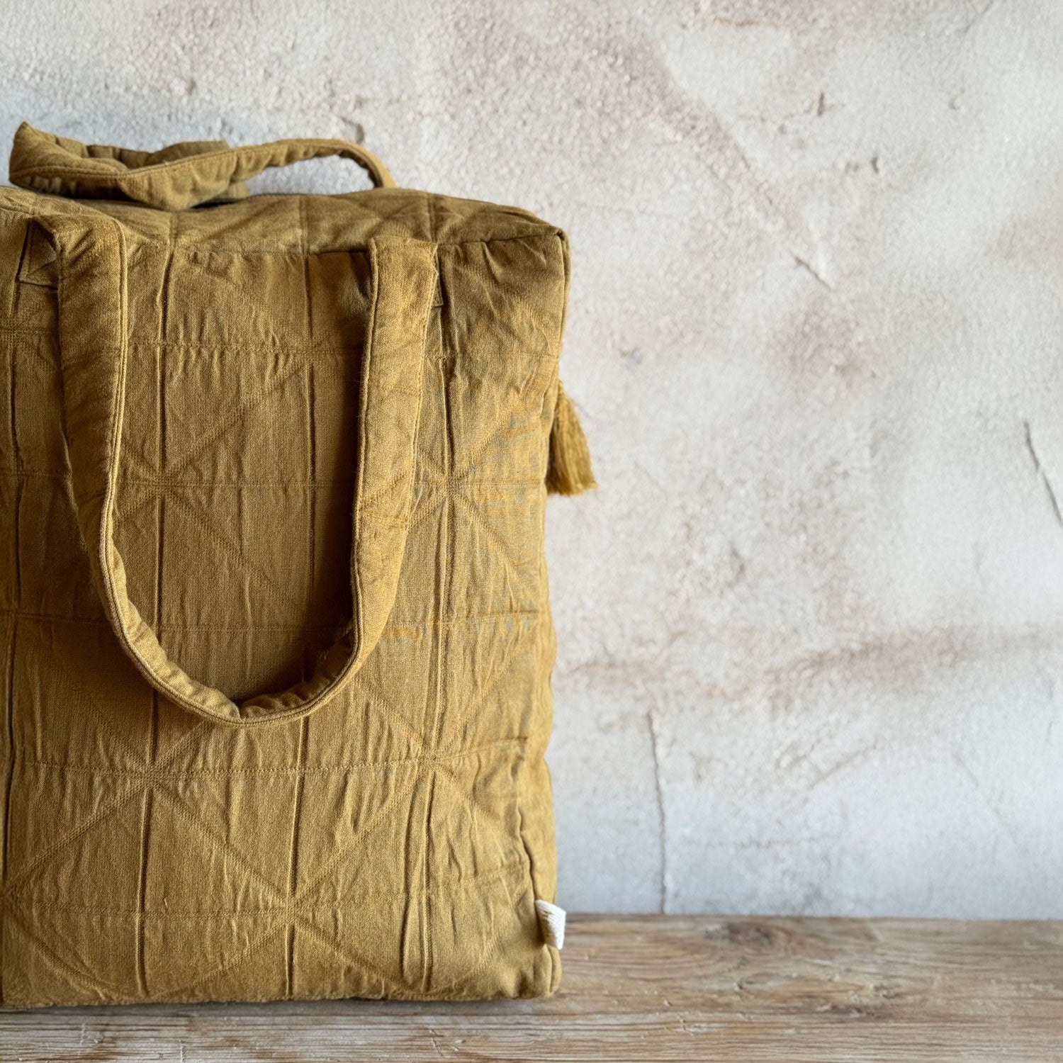 Akira Bag - OQ Origami Quilt - S050 Antique Bronze - Small