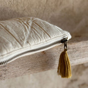 Akira Zip Clutch - OQ Origami Quilt - S000 Natural