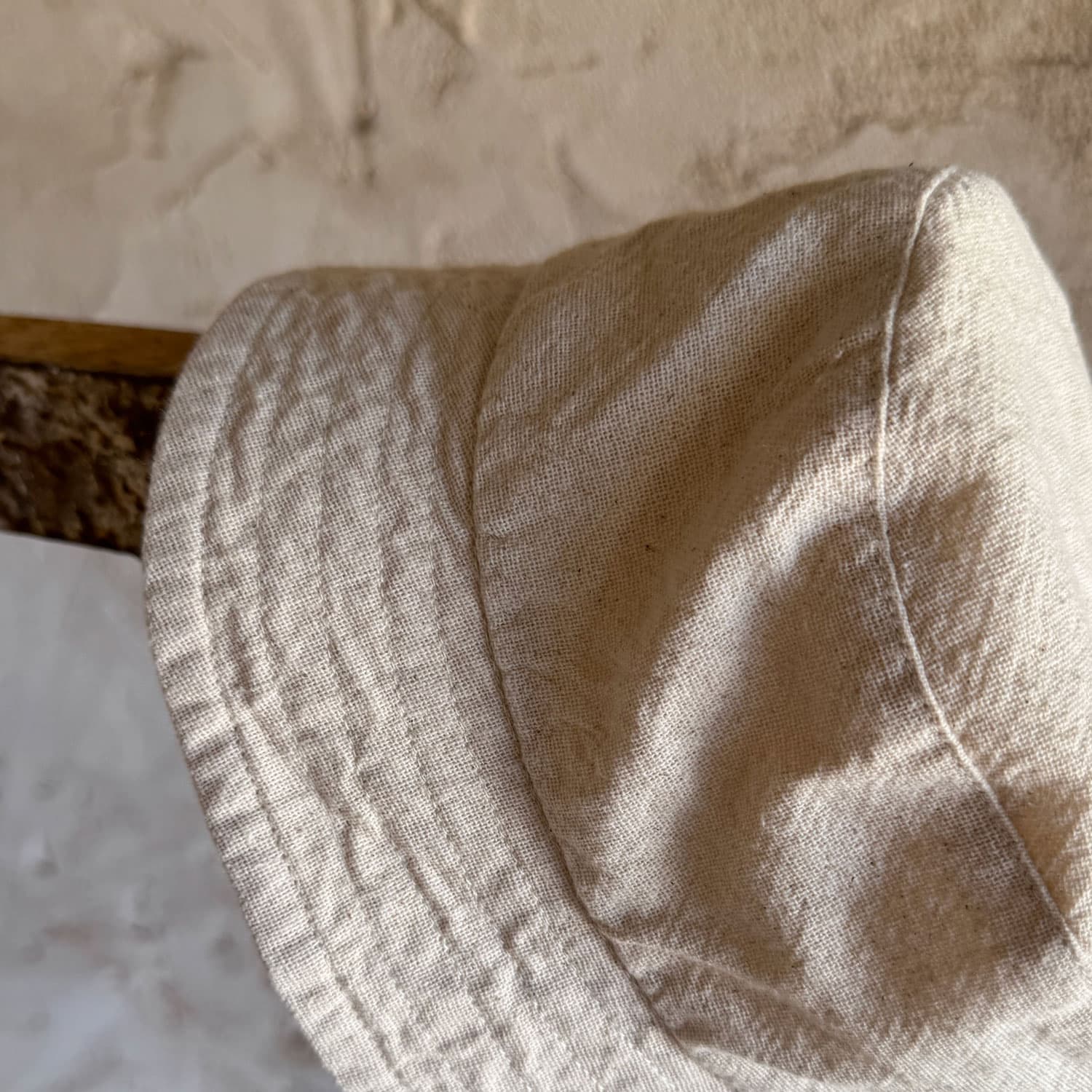 Andy Bucket Hat - Kids - TC Thai Cotton - S000 Natural