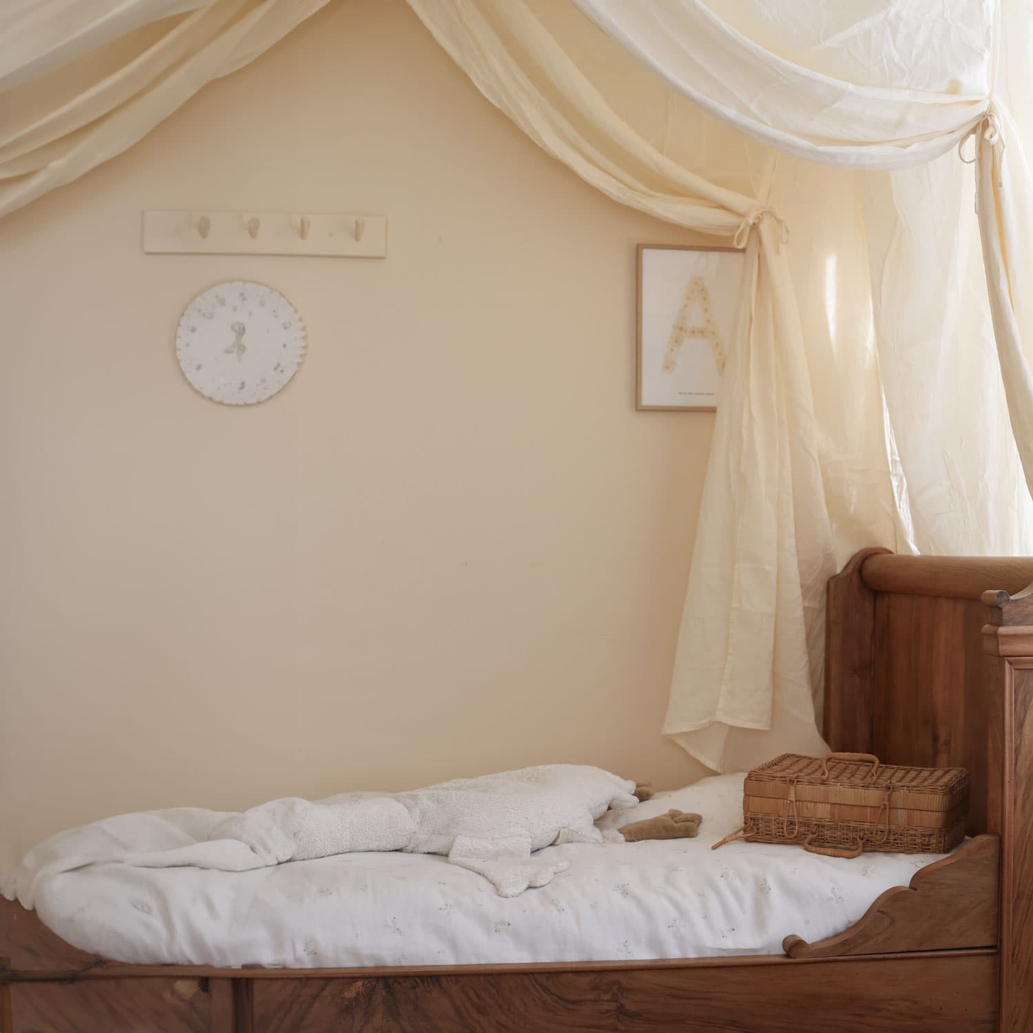 その他 numero74 bed canopy natural Bed Drape Single - SS Simple Saloo - S000 Natural – n°74 E-Shop