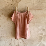 Carla Shirt - Baby - DS Double Saloo - S007 Dusty Pink