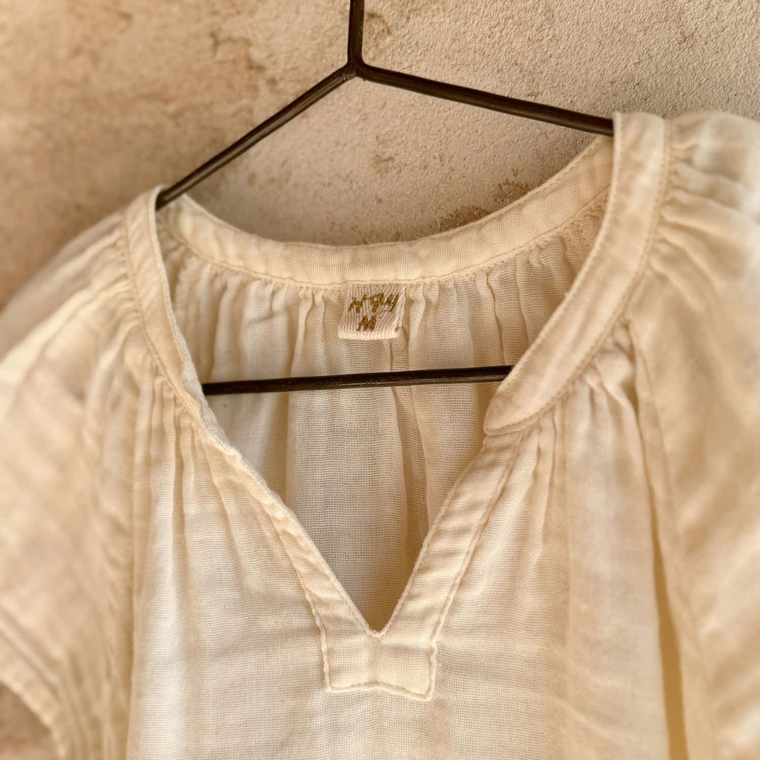 Carla Shirt - Kids - DS Double Saloo - S000 Natural