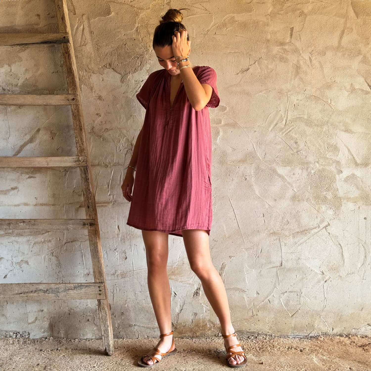 Carla Short Dress - Women - DS Double Saloo