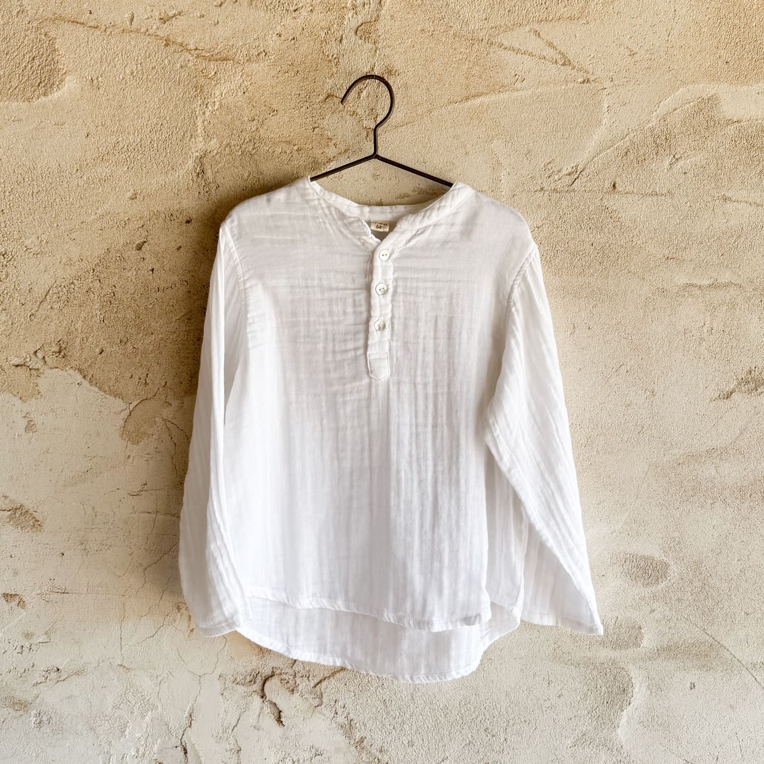 Dan Shirt - Kids - DS Double Saloo - S001 White