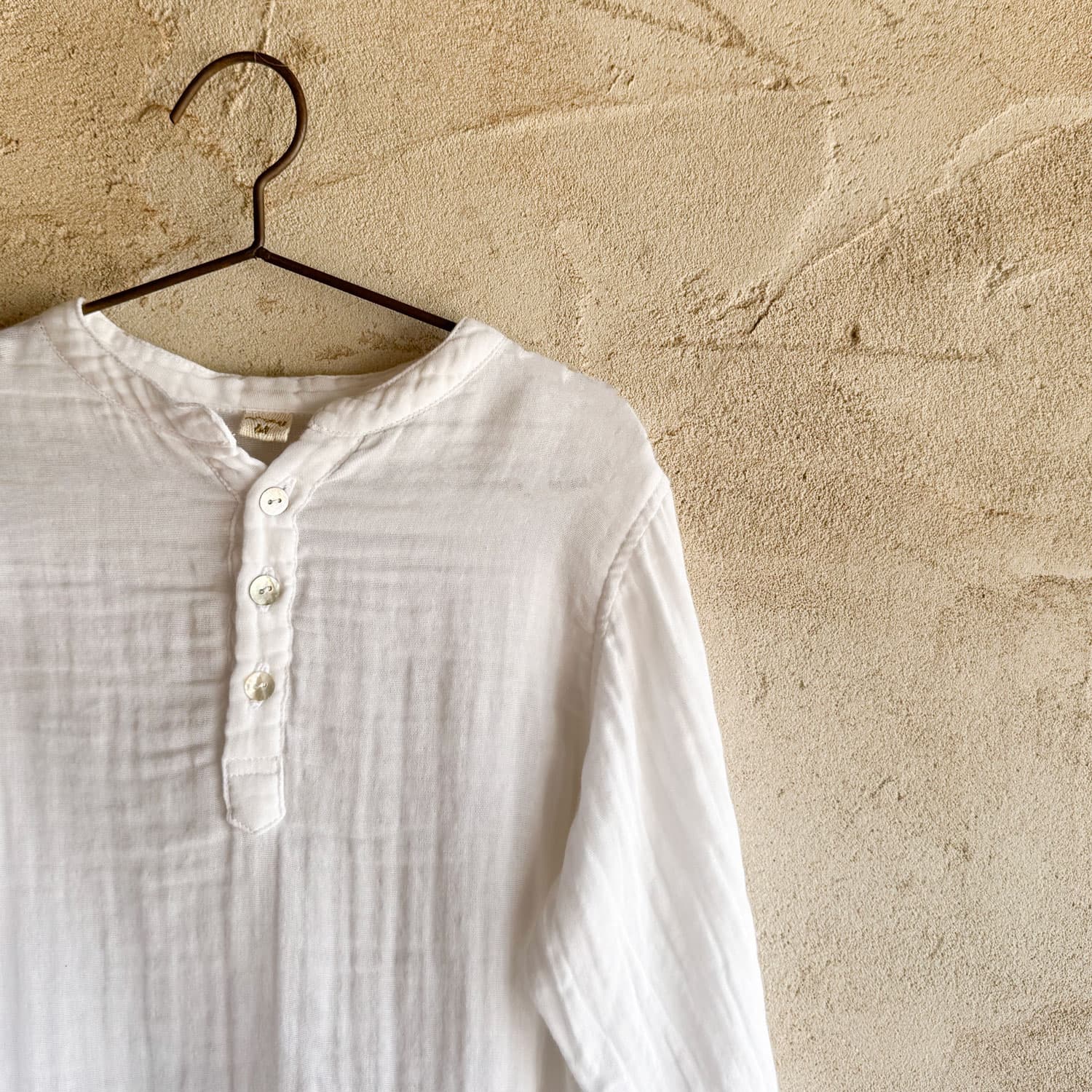 Dan Shirt - Kids - DS Double Saloo - S001 White