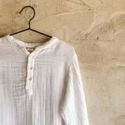 Dan Shirt - Kids - DS Double Saloo - S001 White