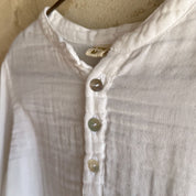 Dan Shirt - Kids - DS Double Saloo - S001 White