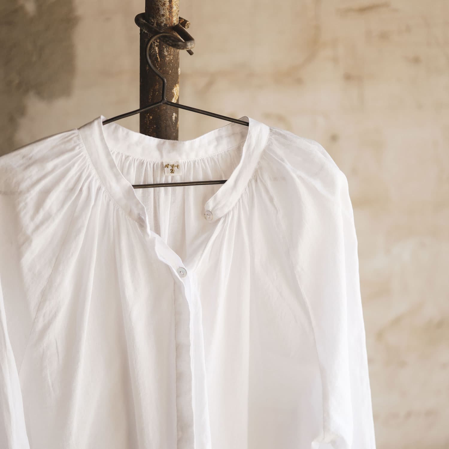 Elena Shirt - Women - SS Simple Saloo - S001 White