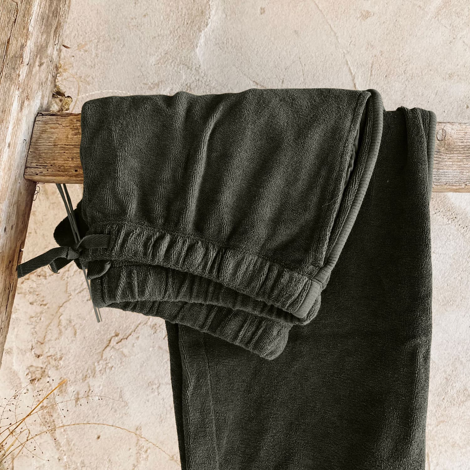 Elie Jogger - Women - TJ Terry Jersey - S021 Dark Green Grey