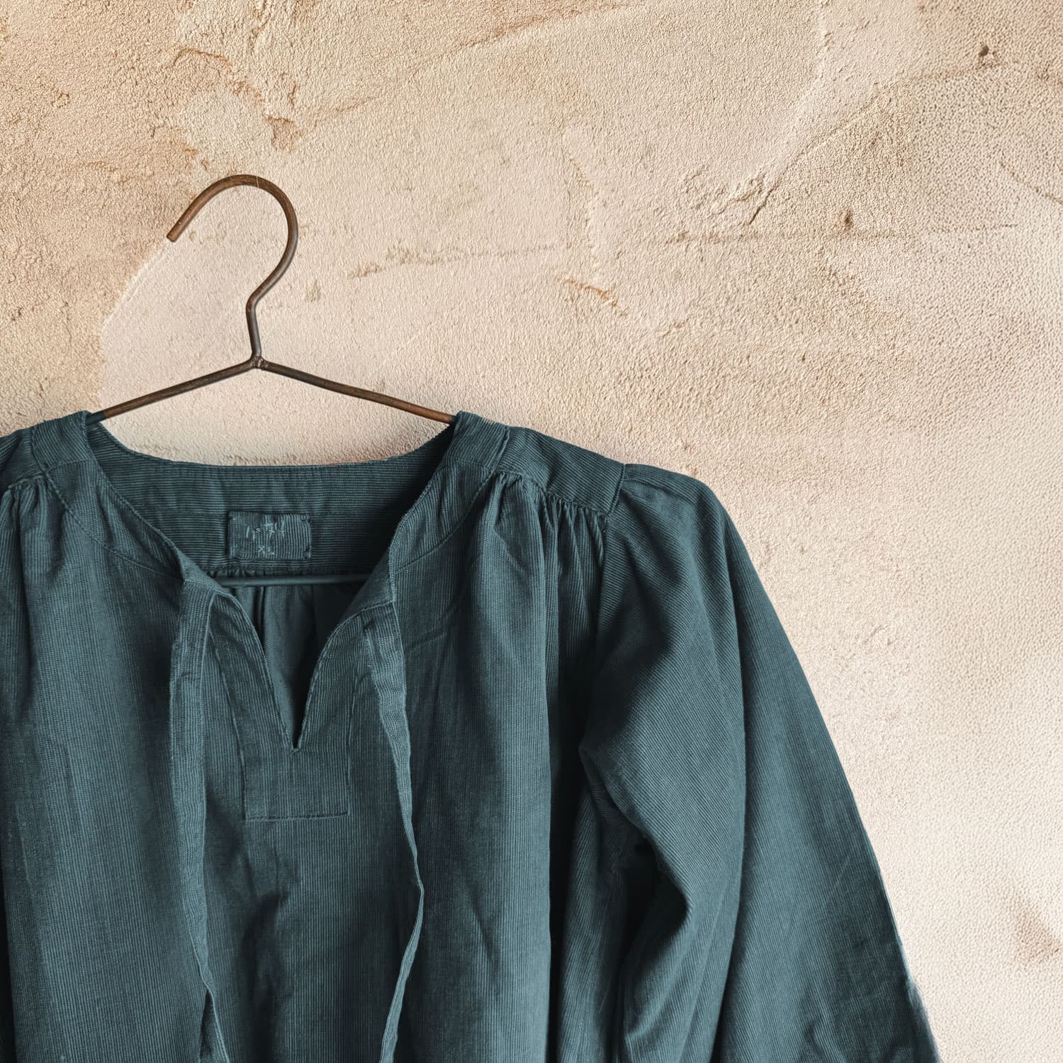 Elisa Dress  - Kids - CO Cotton Corduroy - S059 Dark Teal