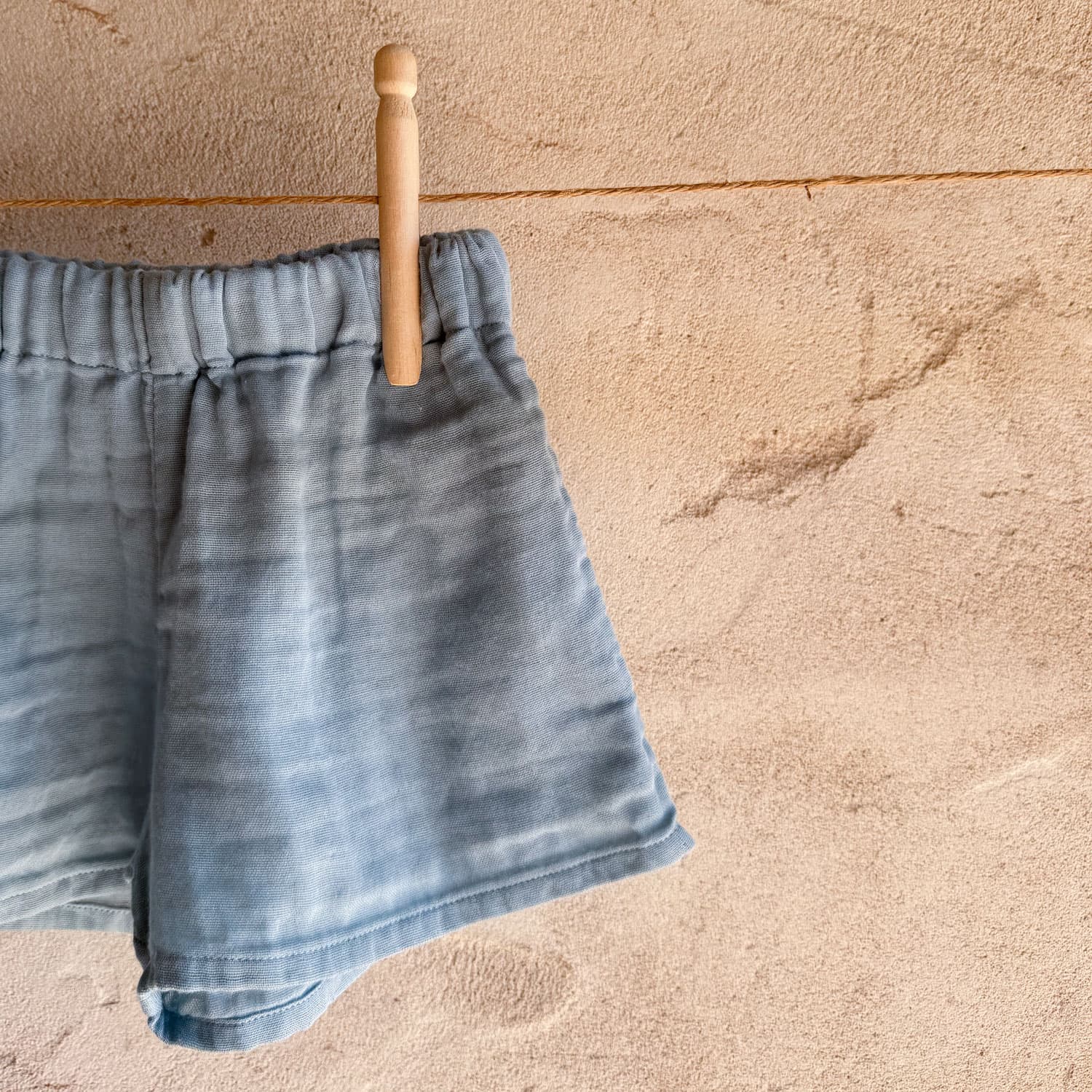 Elka Short Pants - Baby - DS Double Saloo - S046 Sweet Blue
