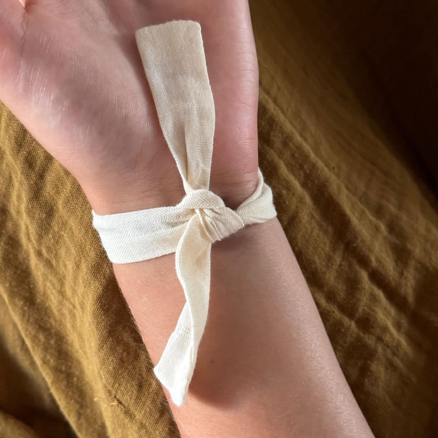Embroidered Bracelet Ibiza Mon Amour - S000 Natural