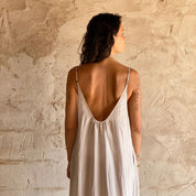 Gisele Dress - Women - HS Habotai Silk 40 - S018 Powder