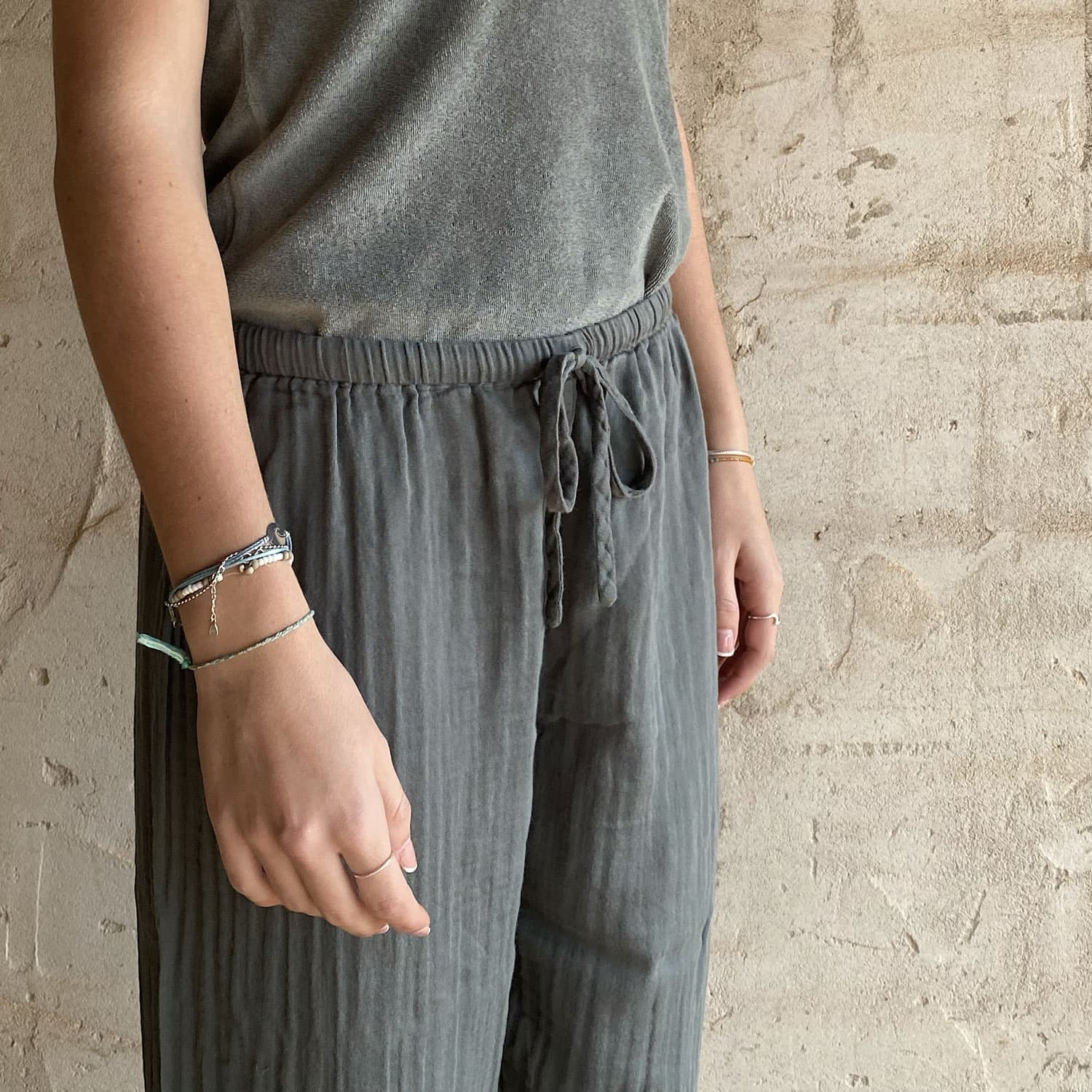 Joe Pants - Women - DS Double Saloo - S032 Ice Blue