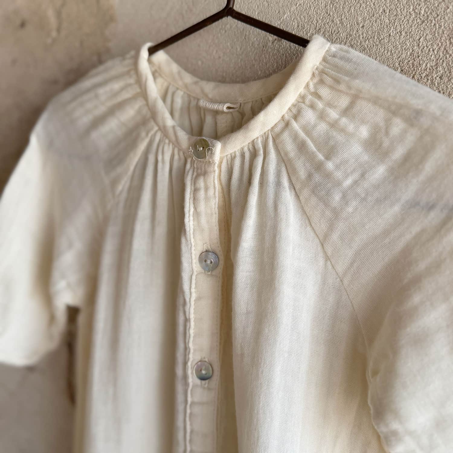Leni Jumpsuit - Baby - DS Double Saloo - S000 Natural