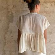 Lucille Shirt - Women - SS Simple Saloo - S100 Raw