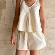 Lucille Short Pants - Women - SS Simple Saloo - S100 Raw