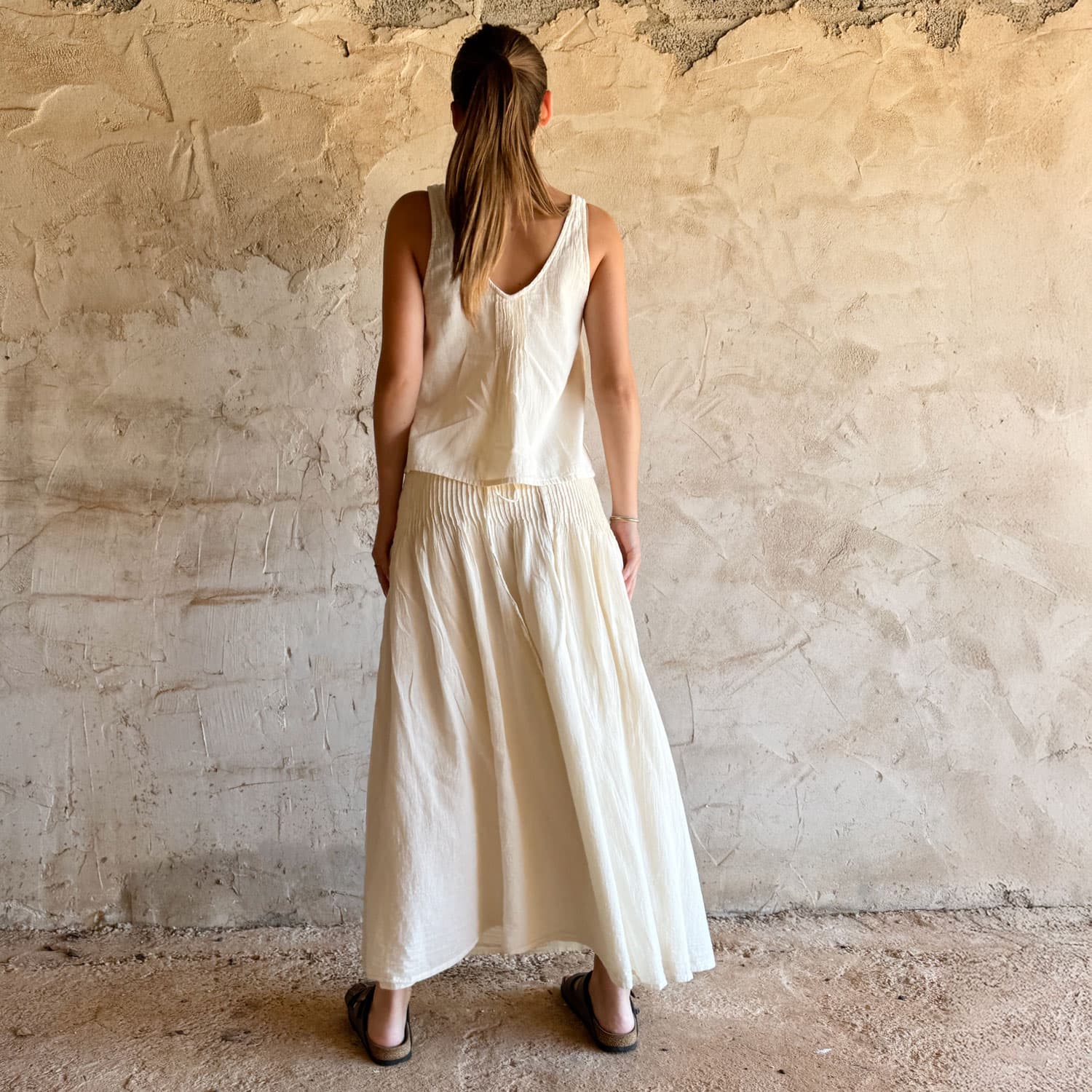 Lucille Skirt - Women - SS Simple Saloo - S100 Raw
