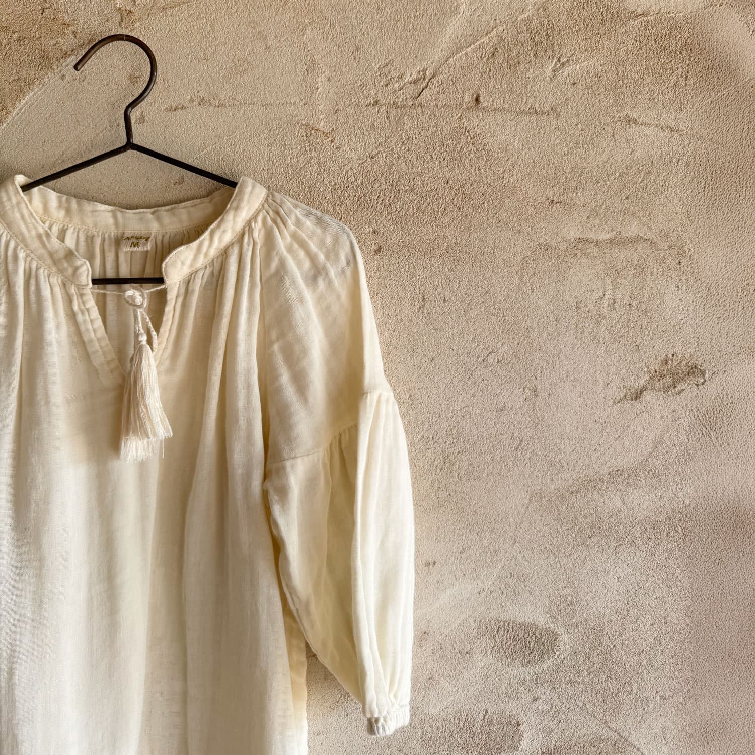 Luma Shirt - Kids - DS Double Saloo - S000 Natural