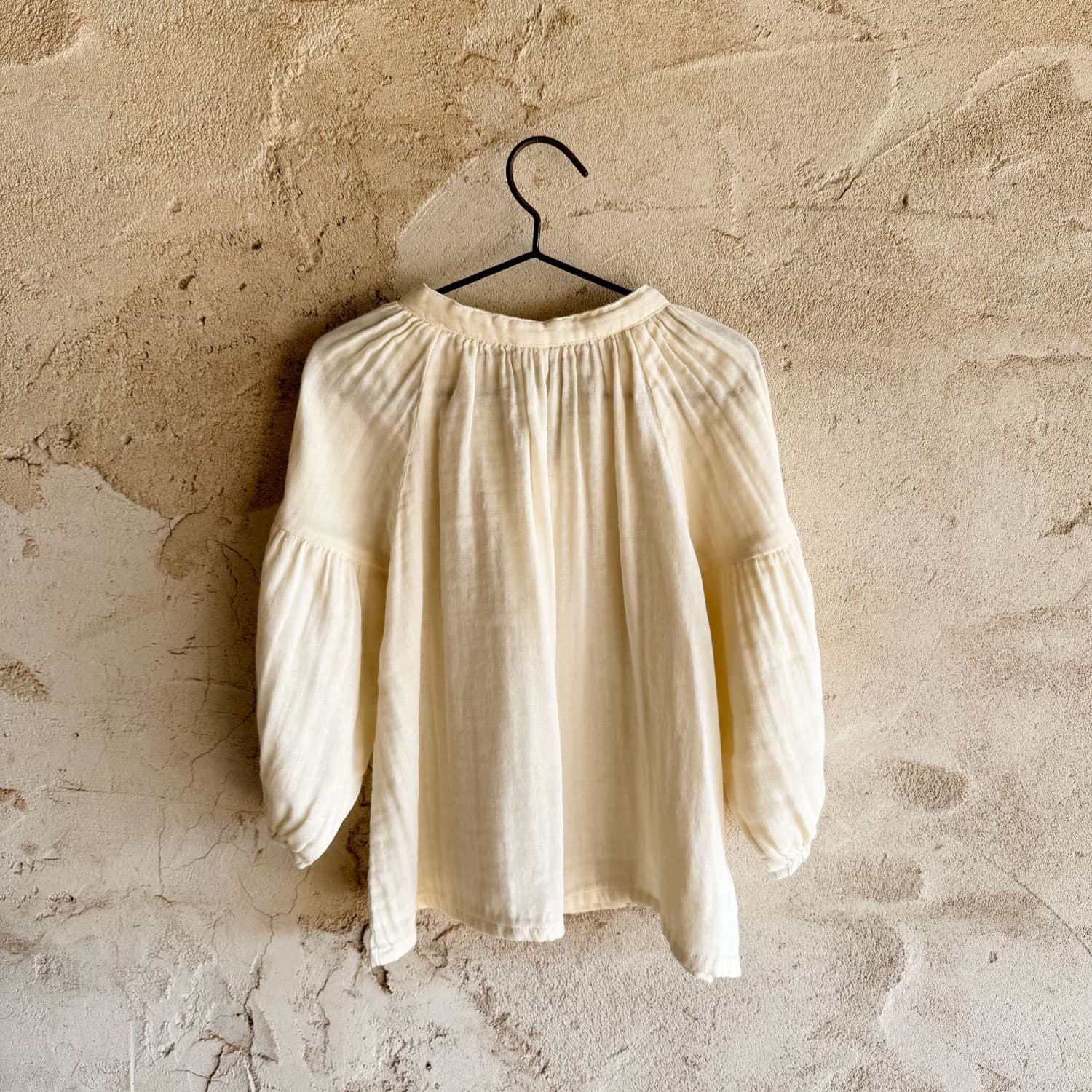 Luma Shirt - Kids - DS Double Saloo - S000 Natural