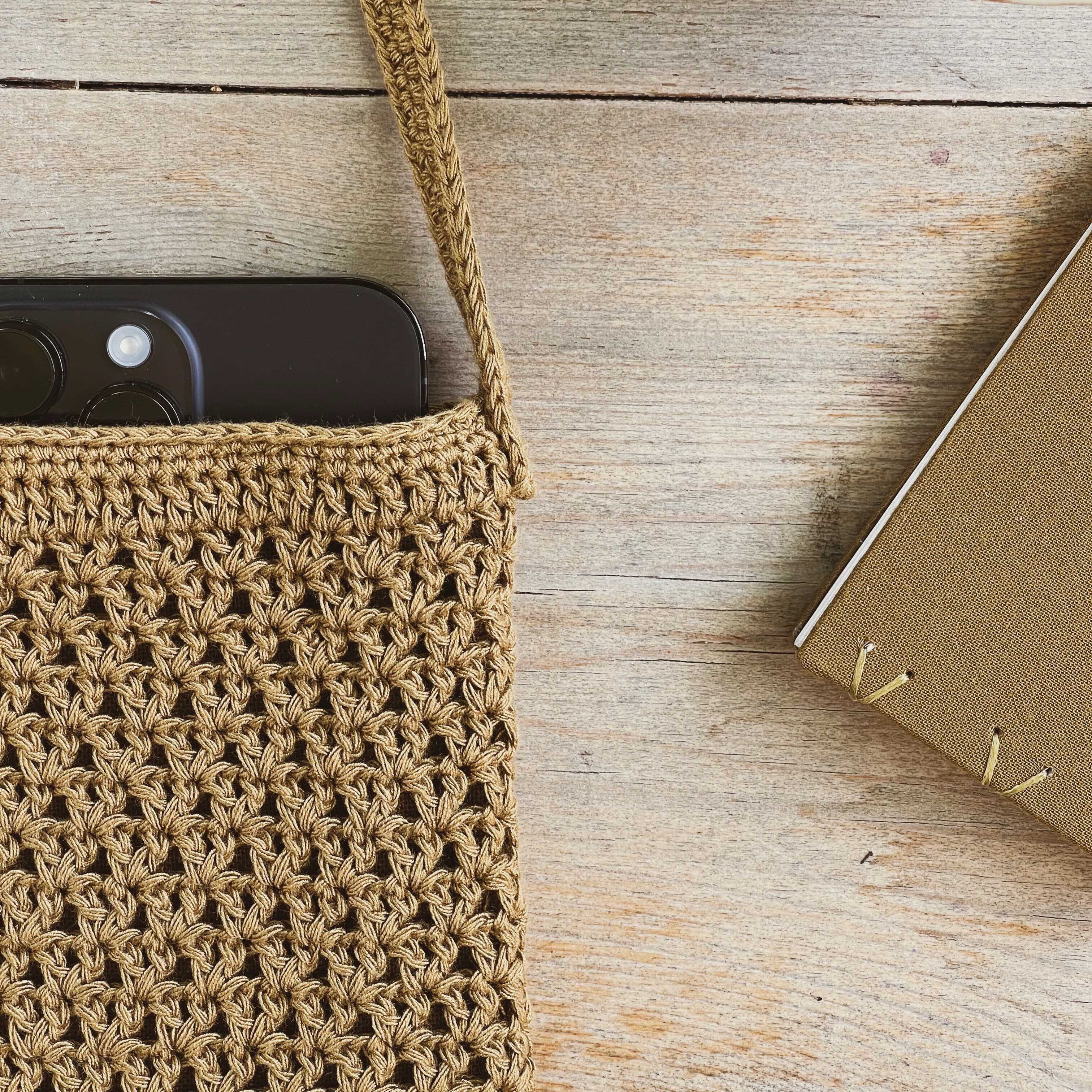 Nah Phone Bag - RY Rayon - S050 Antique Bronze