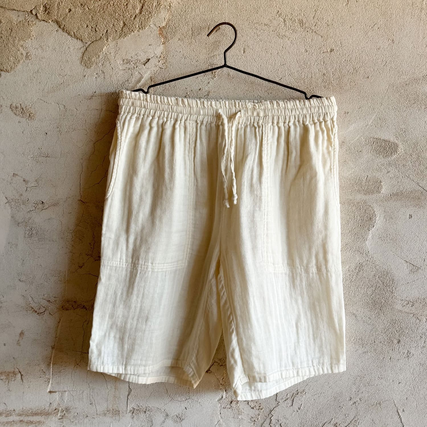 Nico Bermuda Shorts Men DS Double Saloo S000 Natural – n°74