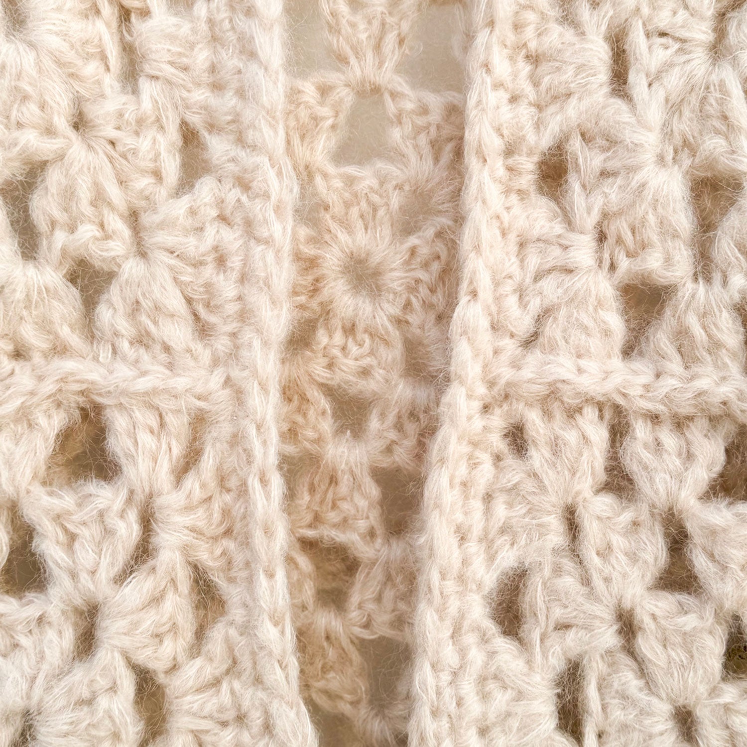 Rosa Cardigan - Women - MO Mohair - S018 Powder