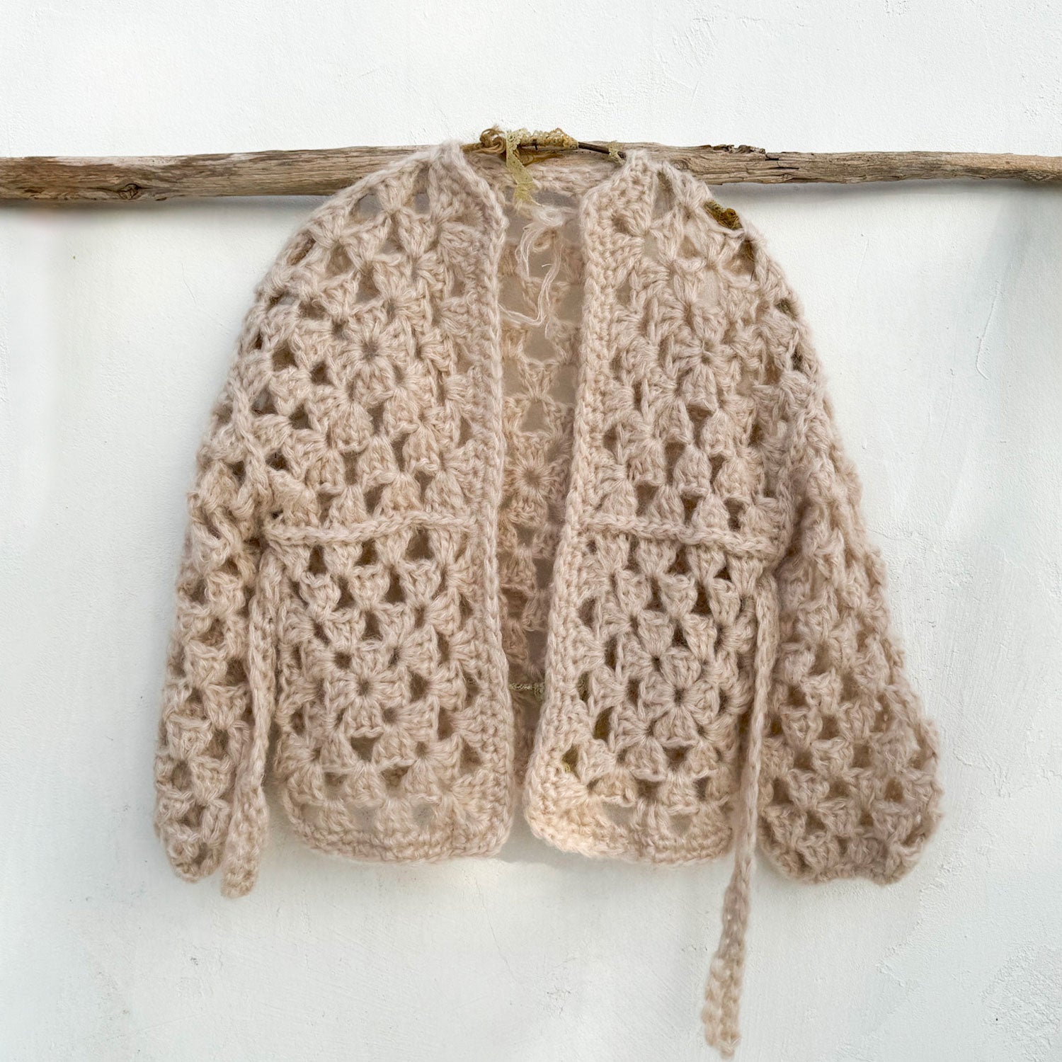 Rosa Cardigan - Women - MO Mohair - S018 Powder