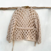Rosa Cardigan - Women - MO Mohair - S018 Powder