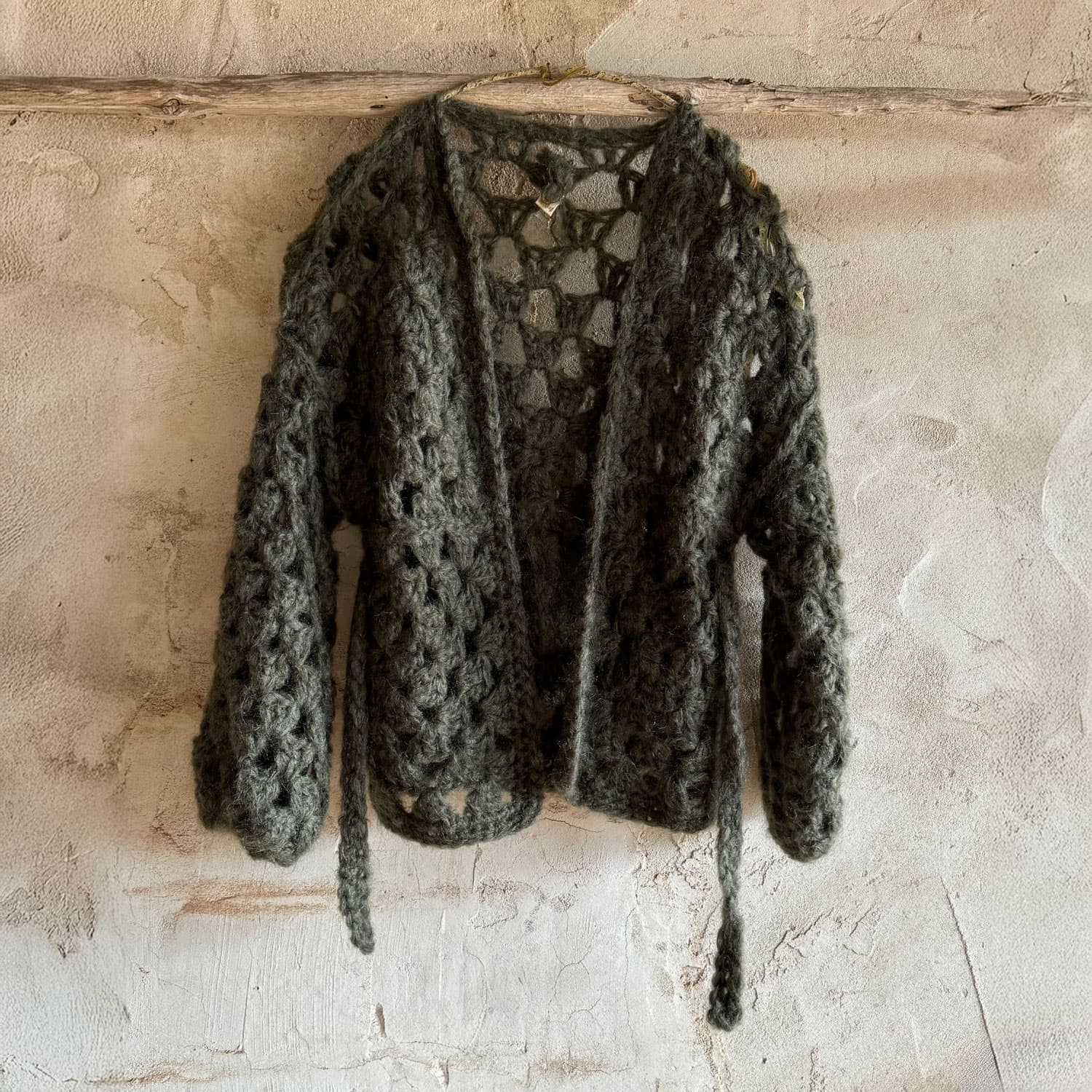 Rosa Cardigan - Women - MO Mohair - S005 Khaki