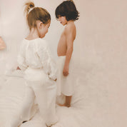 Luma Shirt - Kids - DS Double Saloo - S000 Natural