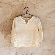 Zac Shirt - Baby - DS Double Saloo - S000 Natural