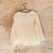 Zac Shirt - Kids - DS Double Saloo - S000 Natural