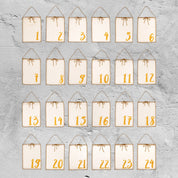 Numero 74 - Advent Calendar Gift Bags - Natural - S000