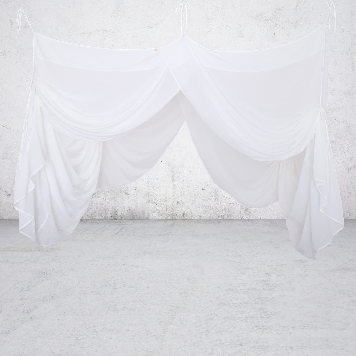 Numero 74 - Bed Drape Double - White - S001