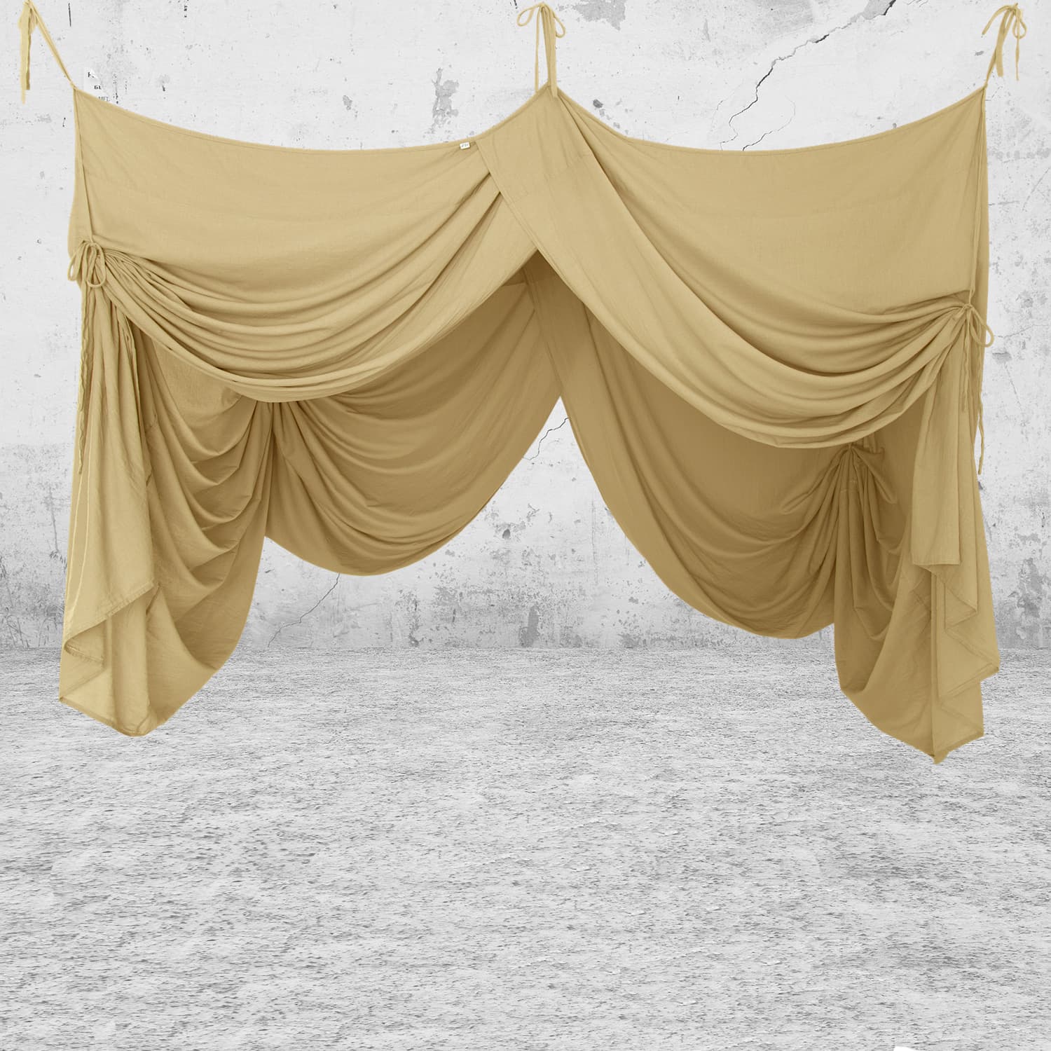 Numero 74 - Bed Drape Single - Mellow Yellow - S048