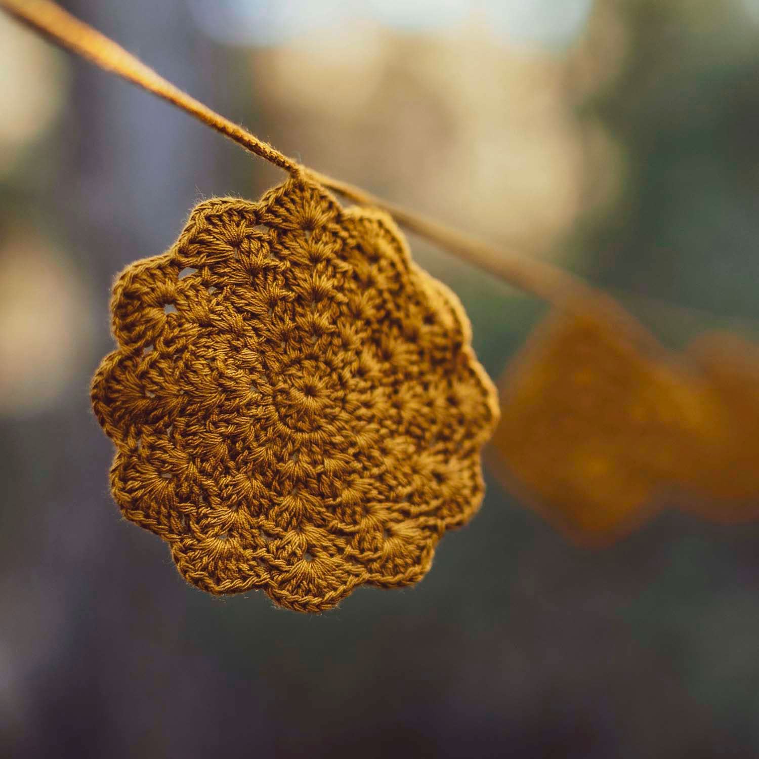Crochet Garland - VI Viscose - S019 Silver Grey