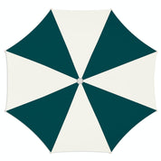 Numero 74 - Outdoor - Ibiza Beach Umbrella - Natural-Teal Blue - D107